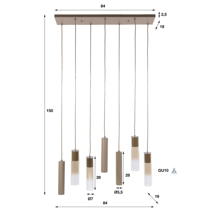 Hanglamp Lungo | Beige