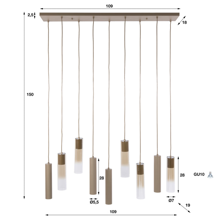 Hanglamp Lungo | Beige