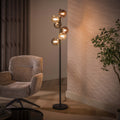 Vloerlamp Orb 6L | Zwart