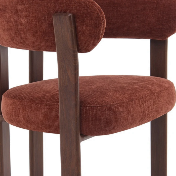 Eetkamerstoel Rose | Burgundy