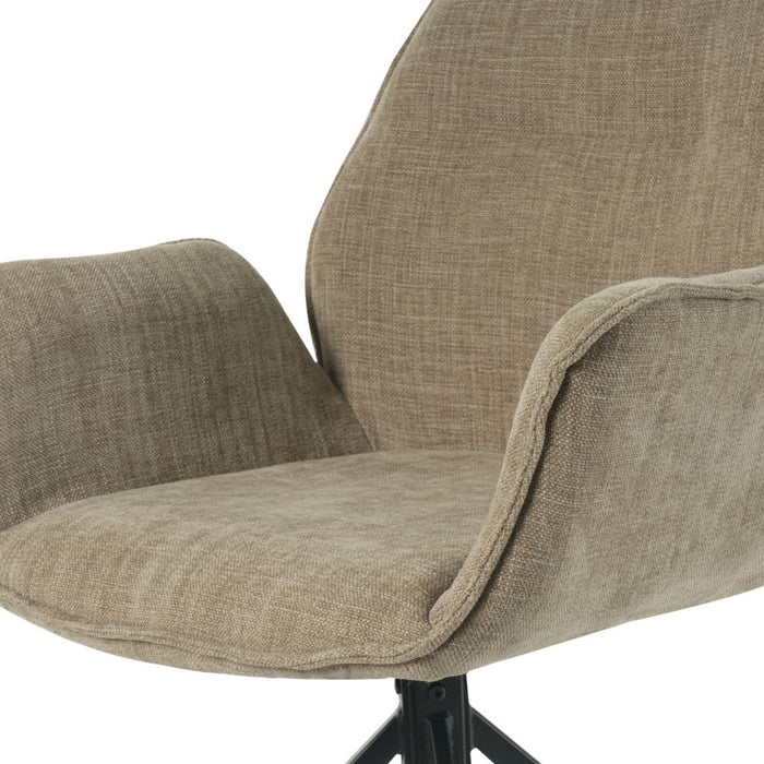 Eetkamerstoel Lenny – Stof Taupe