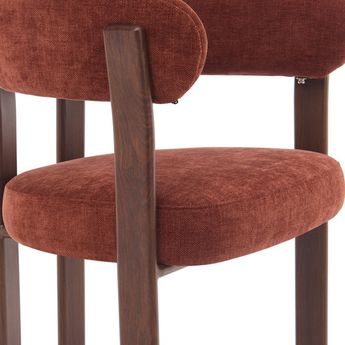 Barkruk Rose | Burgundy