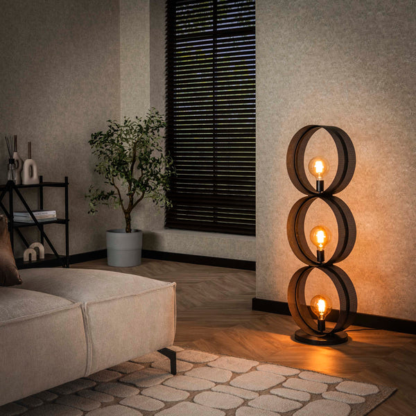 Vloerlamp Ring mesh | 122cm