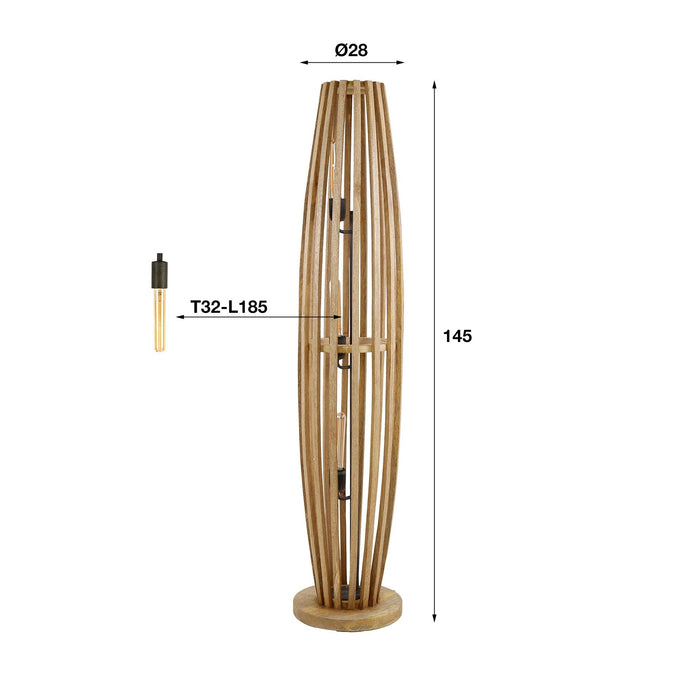 Vloerlamp Orbit | 145cm