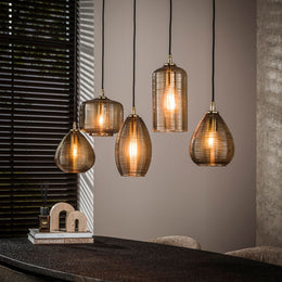 Hanglamp Stripe Horizontal 5L