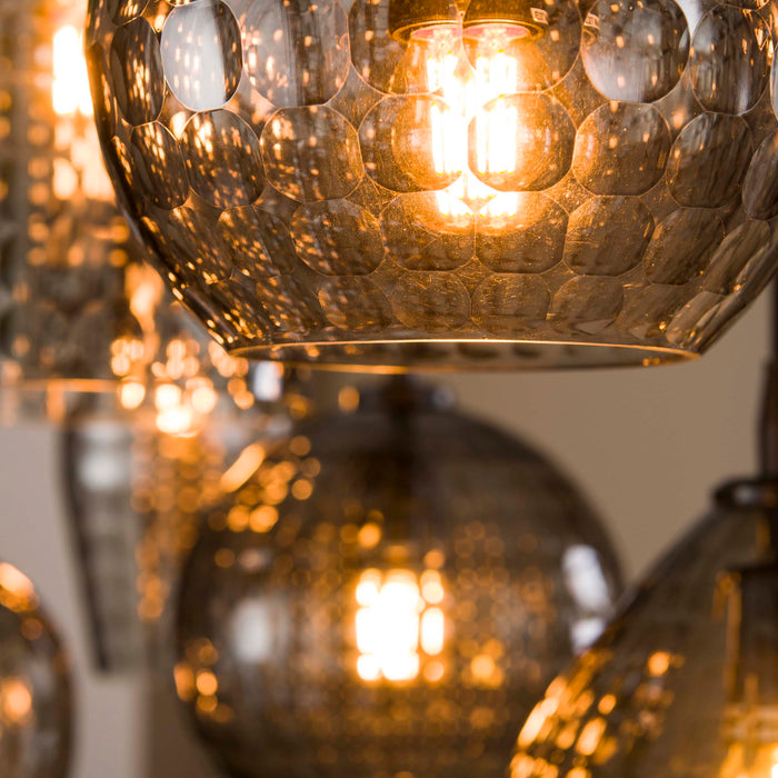 Hanglamp Hexagon 4+3L