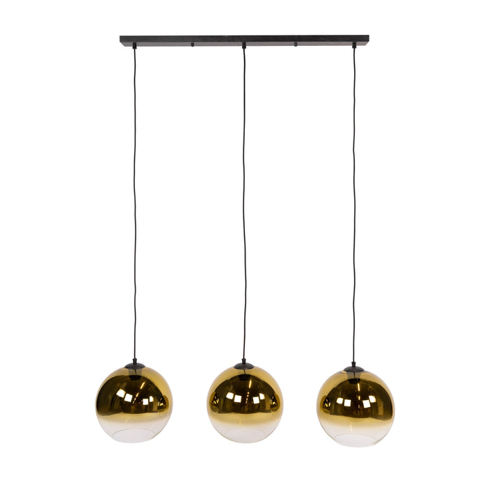 Hanglamp Bubble Shaded 3-lichts | Goud