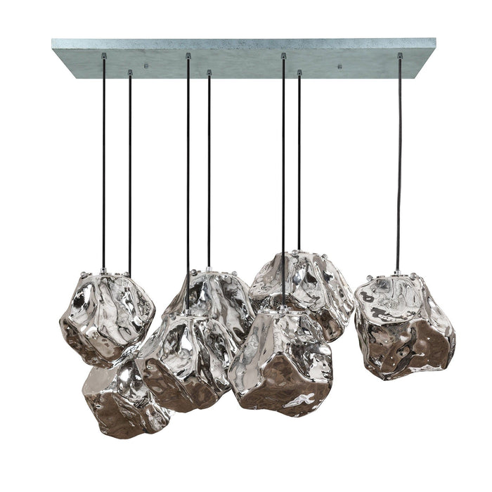 Hanglamp Rock 4+3L
