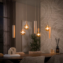 Hanglamp Senso 4+3-lichts | Beige