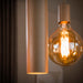 Hanglamp Senso 4+3-lichts | Beige