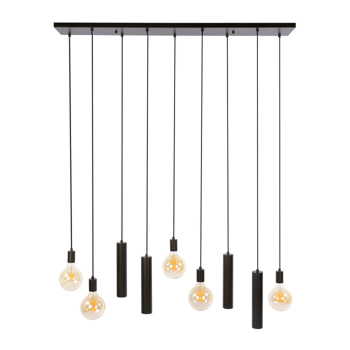 Hanglamp Senso 5+4-lichts | Sienna Bruin