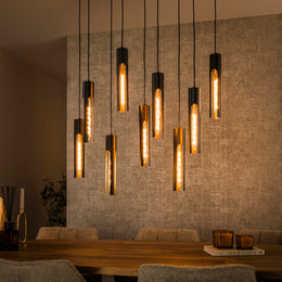 Hanglamp Tube 5+4L