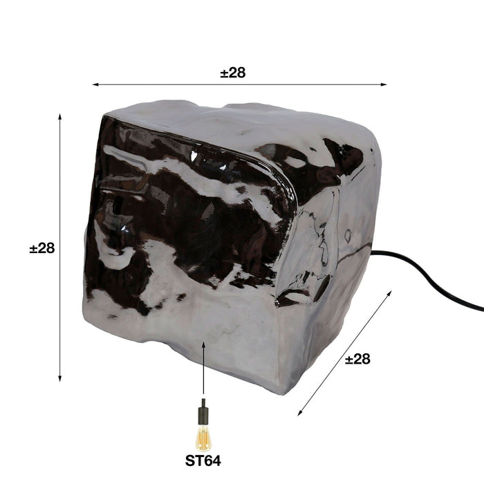 Tafellamp Rock | 28cm