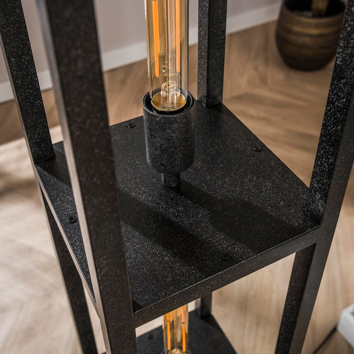 Vloerlamp Quadra | Beige 163cm