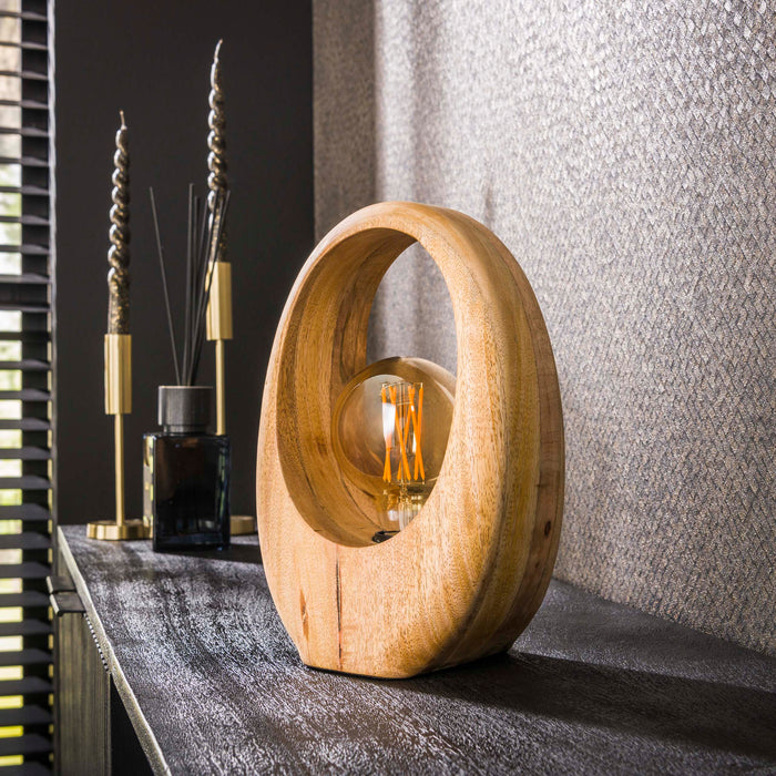 Tafellamp Arch Wood | 20cm
