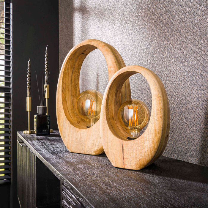 Tafellamp Arch Wood | 20cm