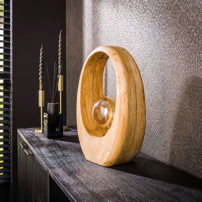 Tafellamp Arch Wood | 30cm