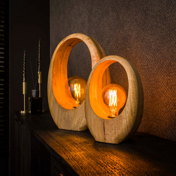 Tafellamp Arch Wood | 30cm