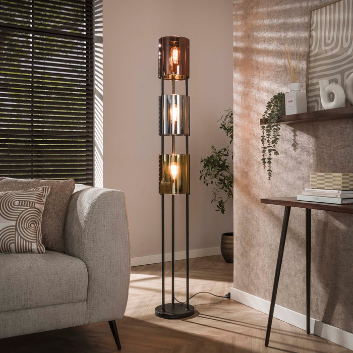 Vloerlamp Lucente Tricolore | 175cm