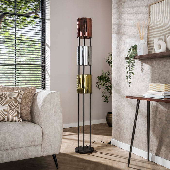 Vloerlamp Lucente Tricolore | 175cm