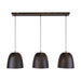 Hanglamp Nova 3-lichts | Brown
