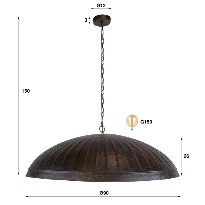 Hanglamp Guard | Smoked Brown