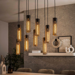 Hanglamp Tube Mesh 5+4L