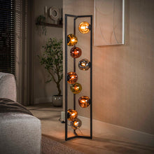 Vloerlamp Stellar 9-lichts | Zwart