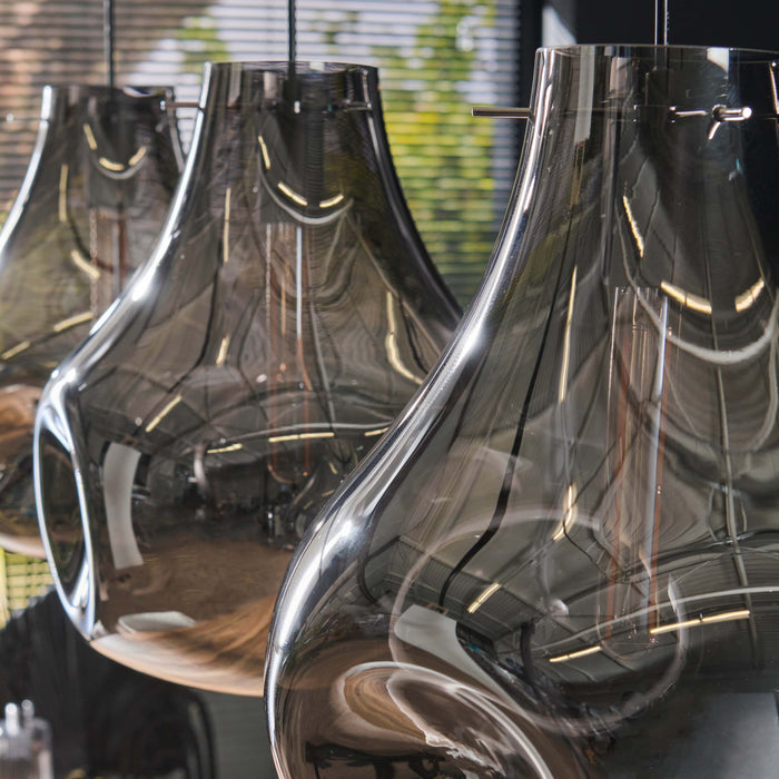 Hanglamp Dent Glass 3L
