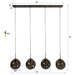 Hanglamp Stellar 4-lichts | Sienna Bruin