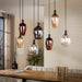 Hanglamp Amfora 7-lichts | Zwart