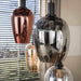Hanglamp Amfora 7-lichts | Zwart