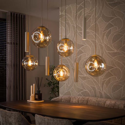 Hanglamp Stellar 5+4L | Beige