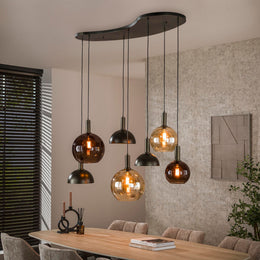Hanglamp Cluster 4+3L
