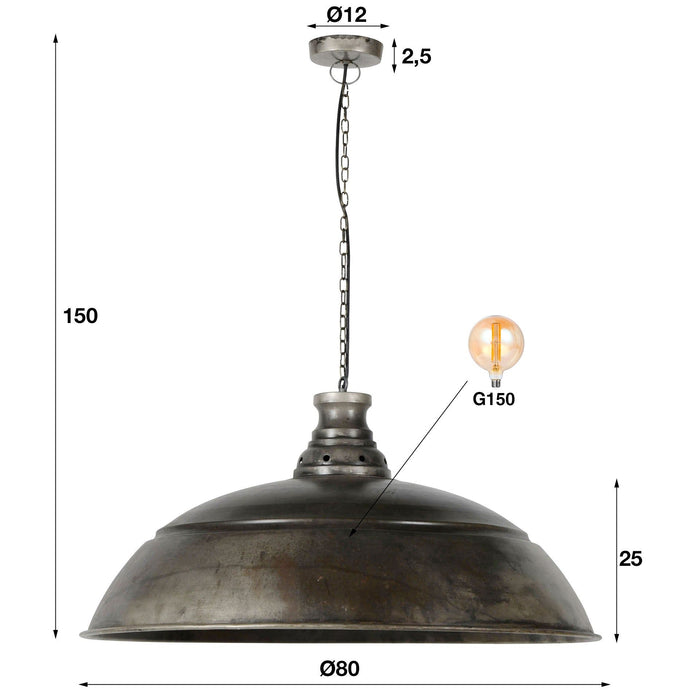 Hanglamp Industry 1L Ø80