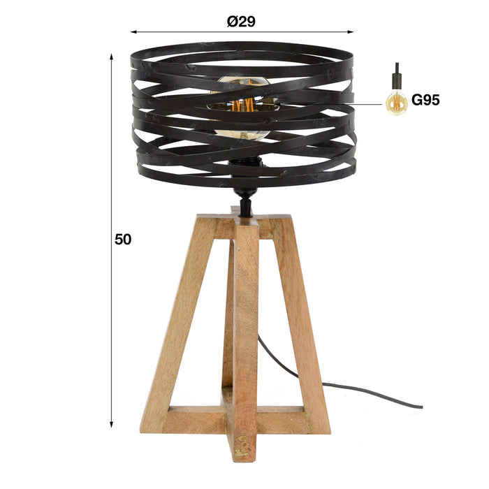 Tafellamp Twist | 29cm