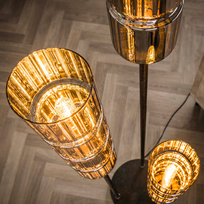 Vloerlamp Cylinder Glass | 155cm