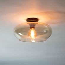 Plafondlamp Elevate | Amber Glas 40cm