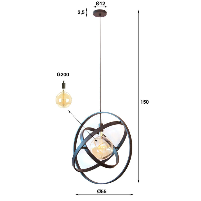Hanglamp Galaxy 1L