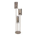 Vloerlamp Mesh Rotate Getrapt 3-Lichts | Beige