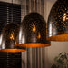 Hanglamp Kosmos 3-lichts | Bruin