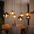 Hanglamp Multi Globe 4+3L