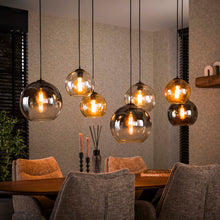 Hanglamp Multi Globe 4+3L
