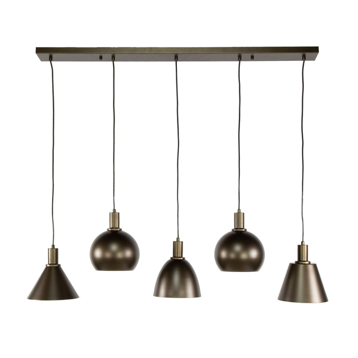 Hanglamp Metallo 5L - Beige