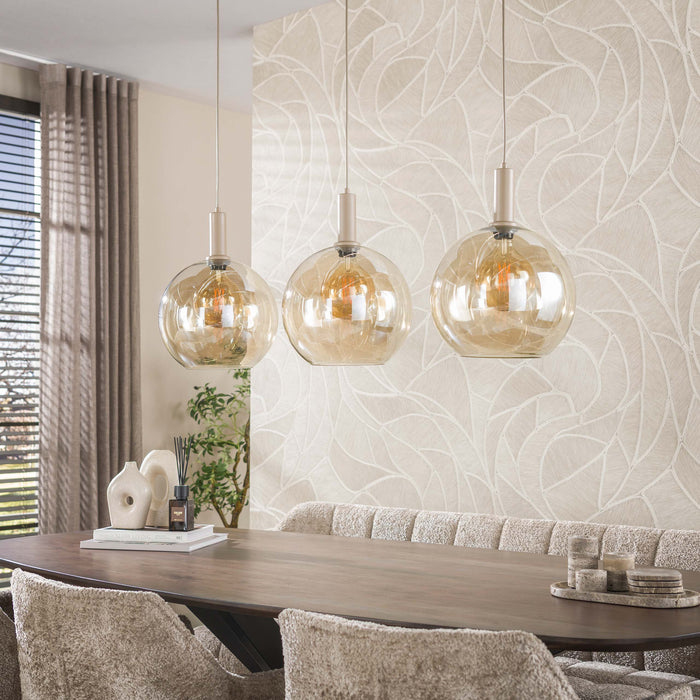 Hanglamp Sfera Tricolore 3L | Beige