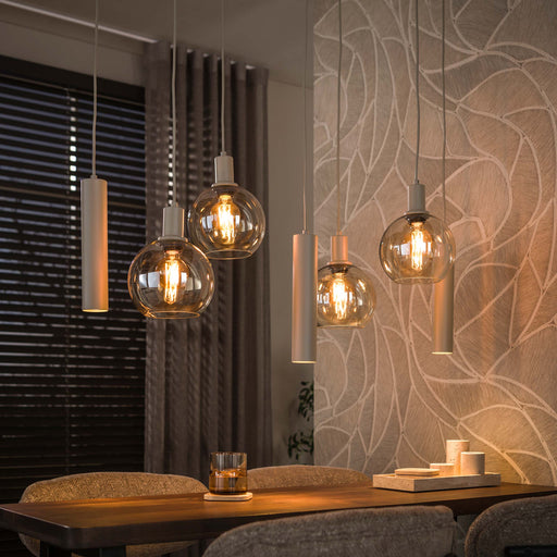 Hanglamp Sfera Tricolore 4+3L | Beige
