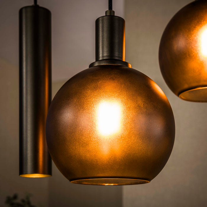 Hanglamp Sfera Tricolore | Bruin-Frosted