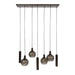 Hanglamp Sfera Tricolore | Bruin-Frosted