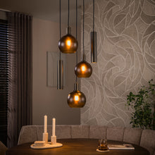 Hanglamp Sfera Tricolore | Brown-frosted
