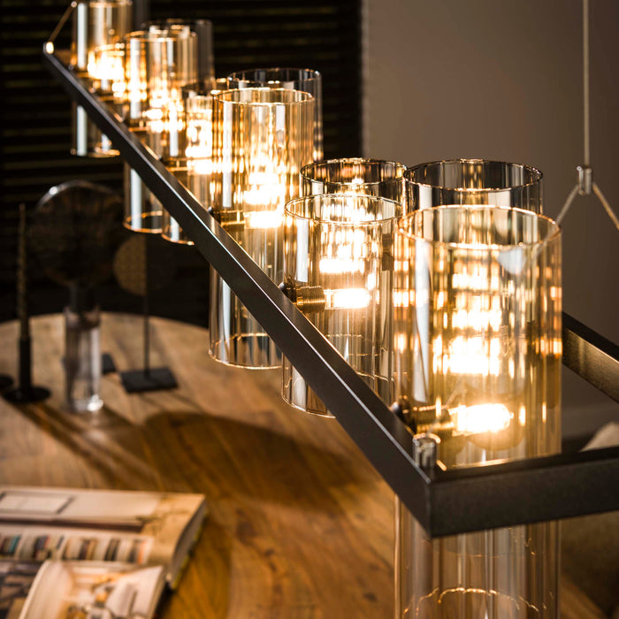 Hanglamp Cylinder Glass 14L